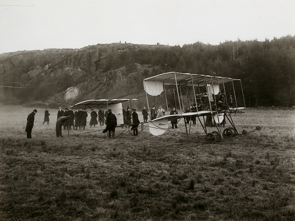 En träbit med flygande historia