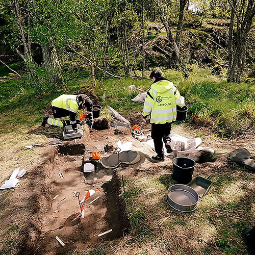 Senaste nytt från kökkenmöddingen i Sandhem