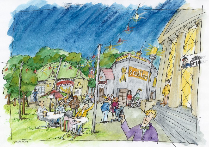 En fyrfaldig hyllning i Publikens monter