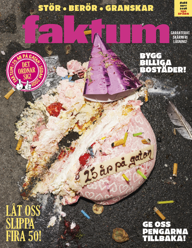 Faktum firar 25 år med ny serie på Stadsmuseet